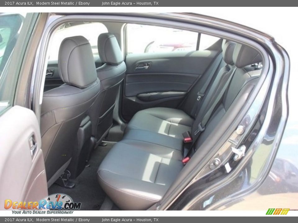 2017 Acura ILX Modern Steel Metallic / Ebony Photo #14
