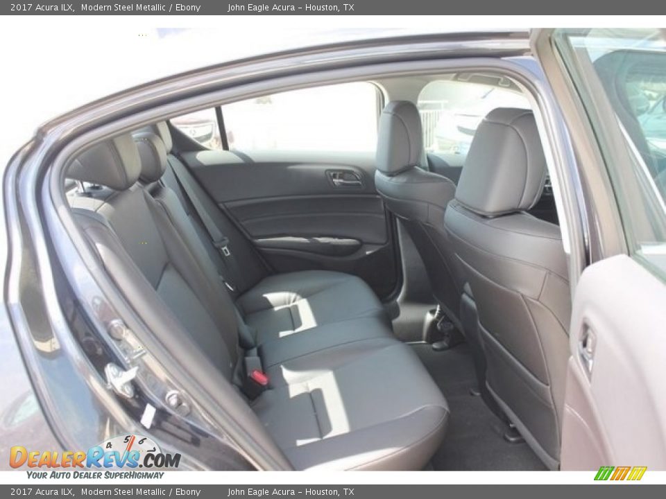 2017 Acura ILX Modern Steel Metallic / Ebony Photo #17