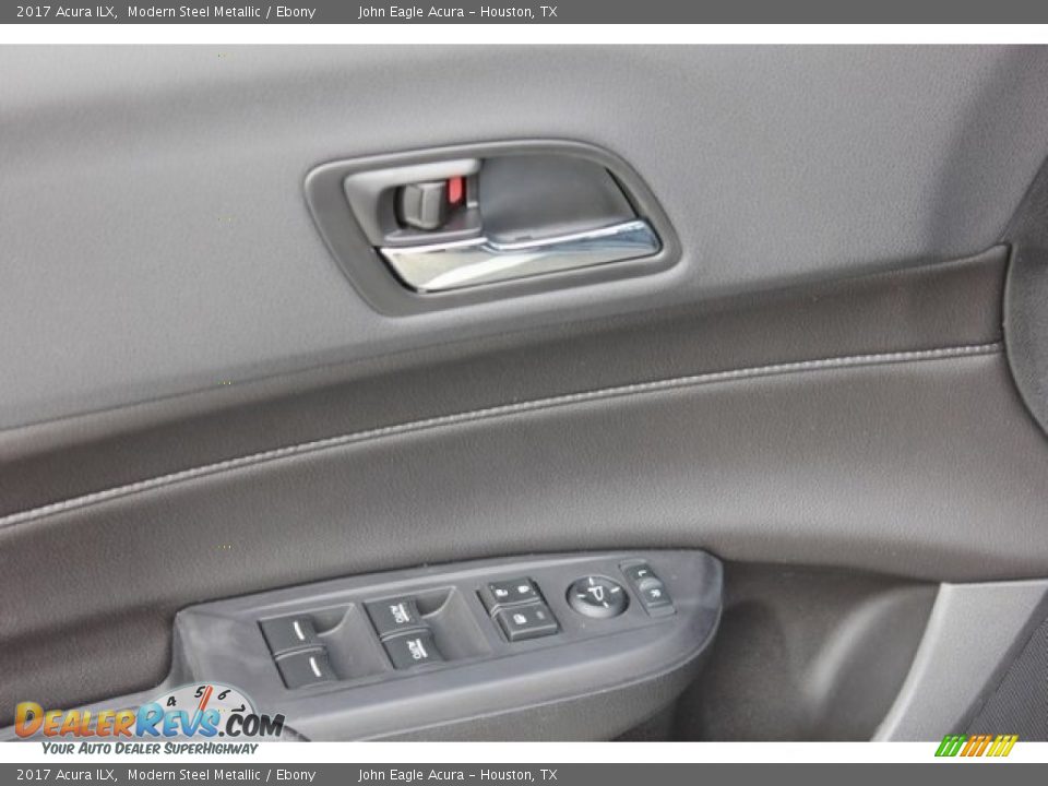 2017 Acura ILX Modern Steel Metallic / Ebony Photo #21