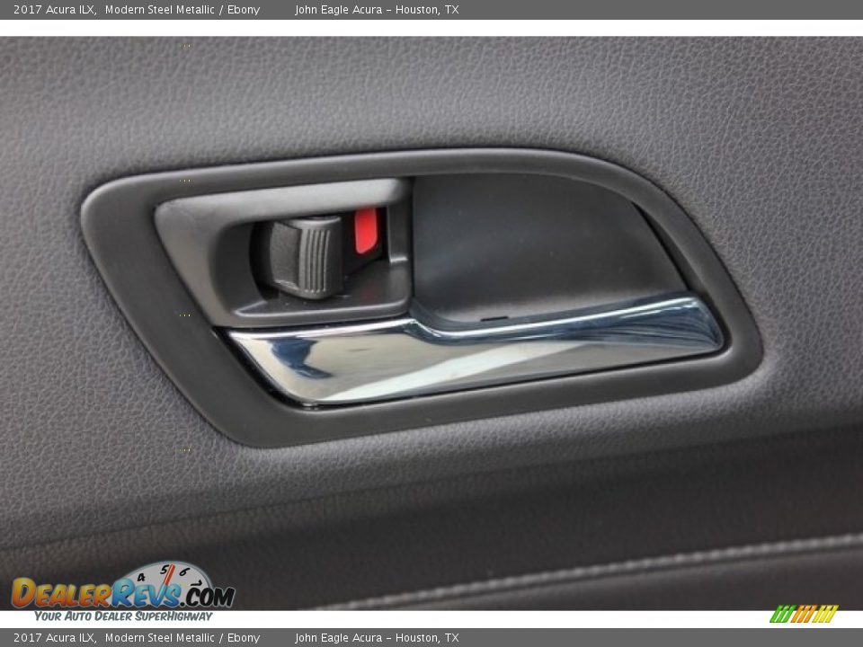 2017 Acura ILX Modern Steel Metallic / Ebony Photo #22