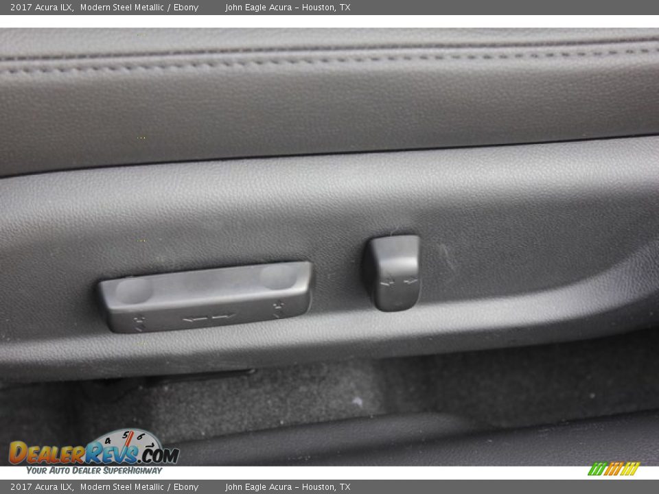 2017 Acura ILX Modern Steel Metallic / Ebony Photo #24