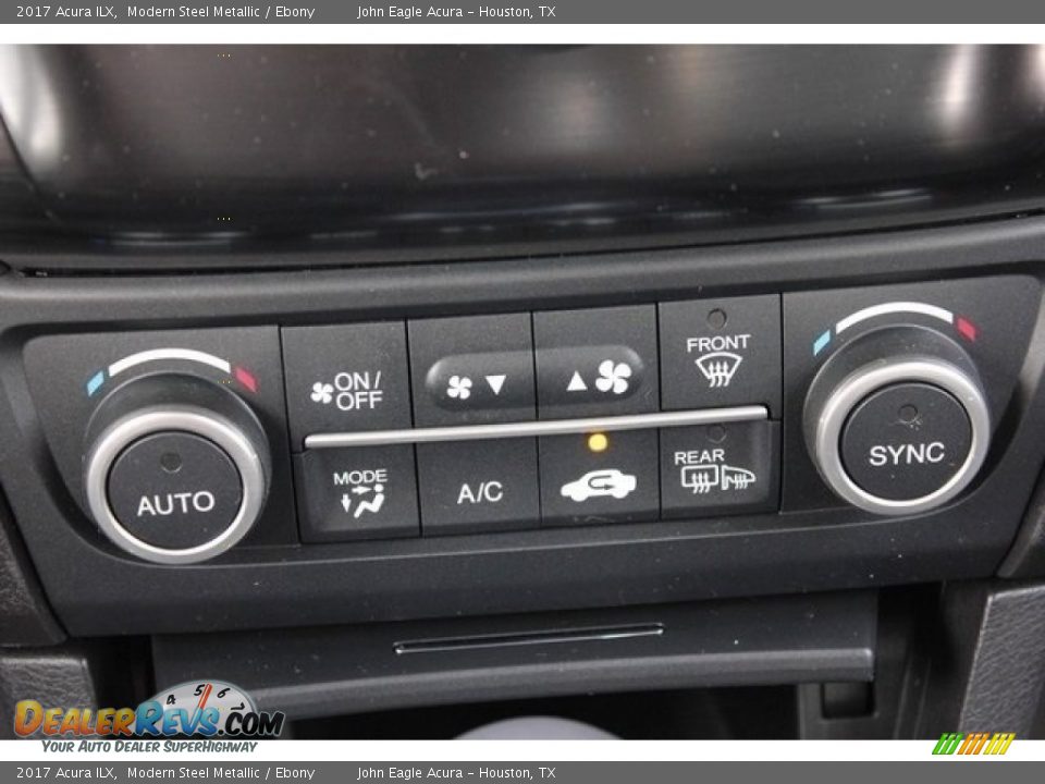 2017 Acura ILX Modern Steel Metallic / Ebony Photo #31