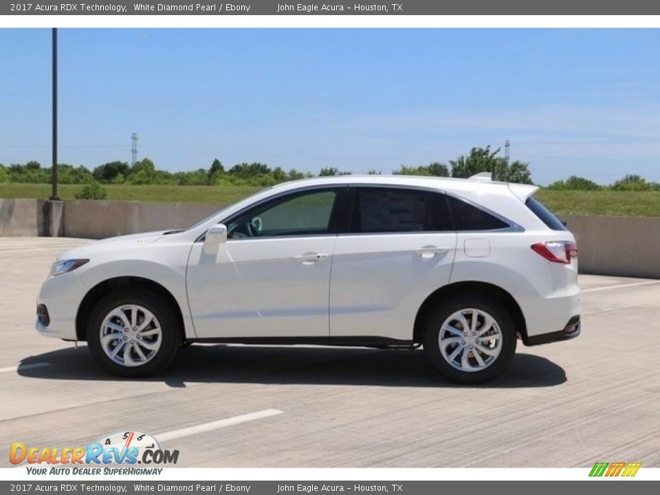 2017 Acura RDX Technology White Diamond Pearl / Ebony Photo #4
