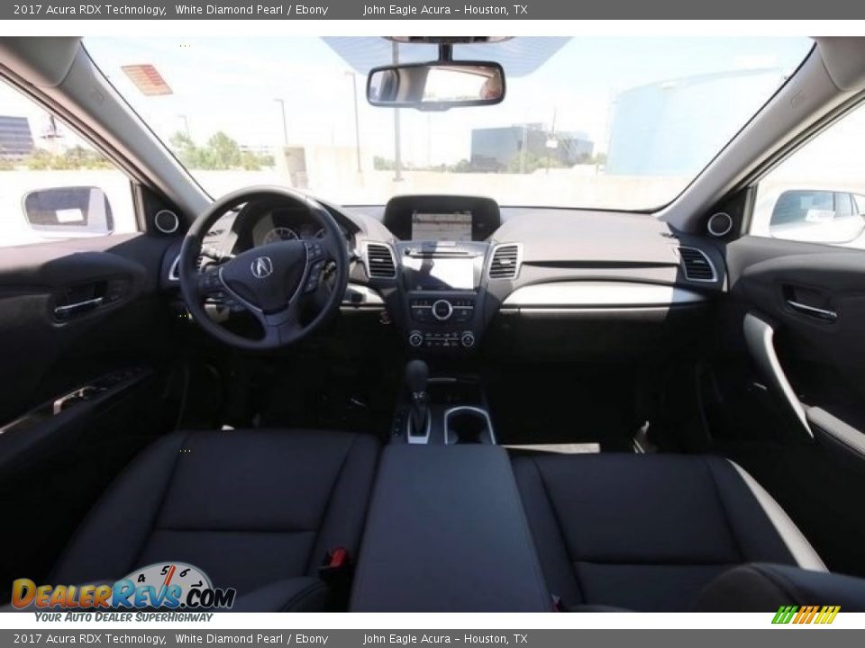 2017 Acura RDX Technology White Diamond Pearl / Ebony Photo #9