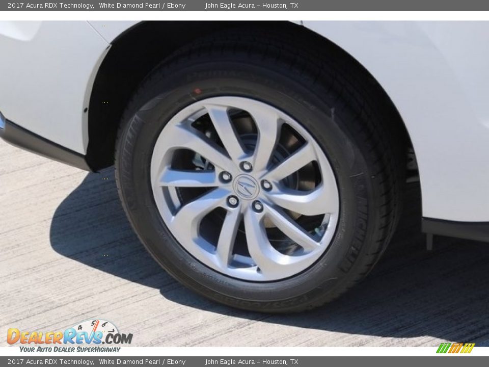 2017 Acura RDX Technology White Diamond Pearl / Ebony Photo #12