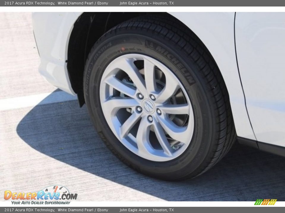 2017 Acura RDX Technology White Diamond Pearl / Ebony Photo #14