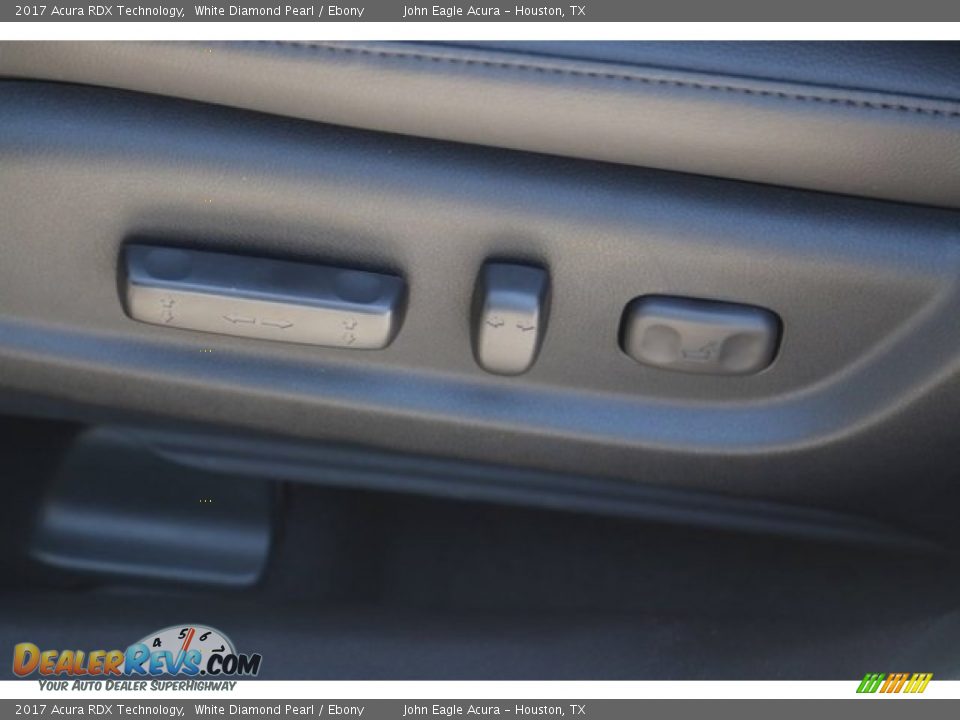 2017 Acura RDX Technology White Diamond Pearl / Ebony Photo #17