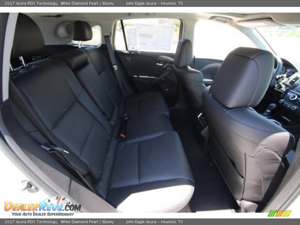 2017 Acura RDX Technology White Diamond Pearl / Ebony Photo #25