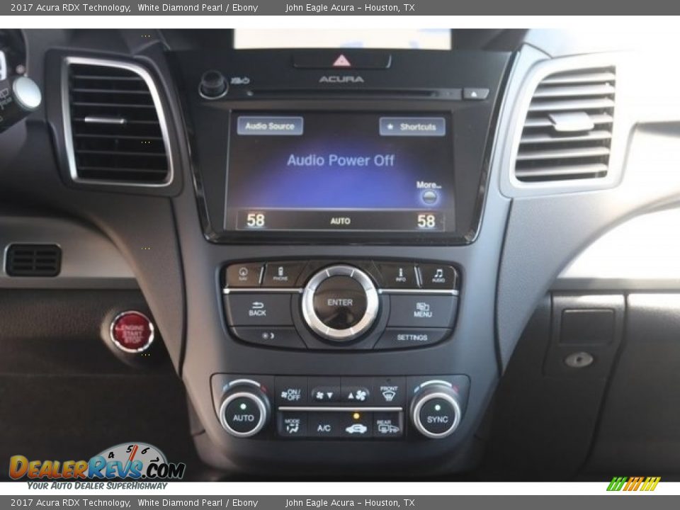 2017 Acura RDX Technology White Diamond Pearl / Ebony Photo #33
