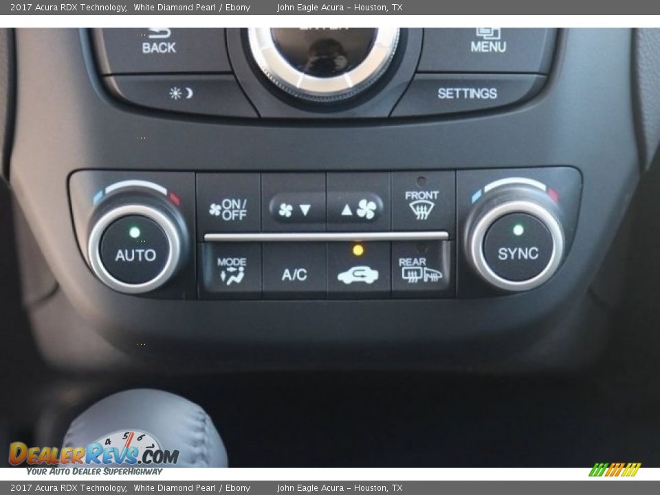 2017 Acura RDX Technology White Diamond Pearl / Ebony Photo #34