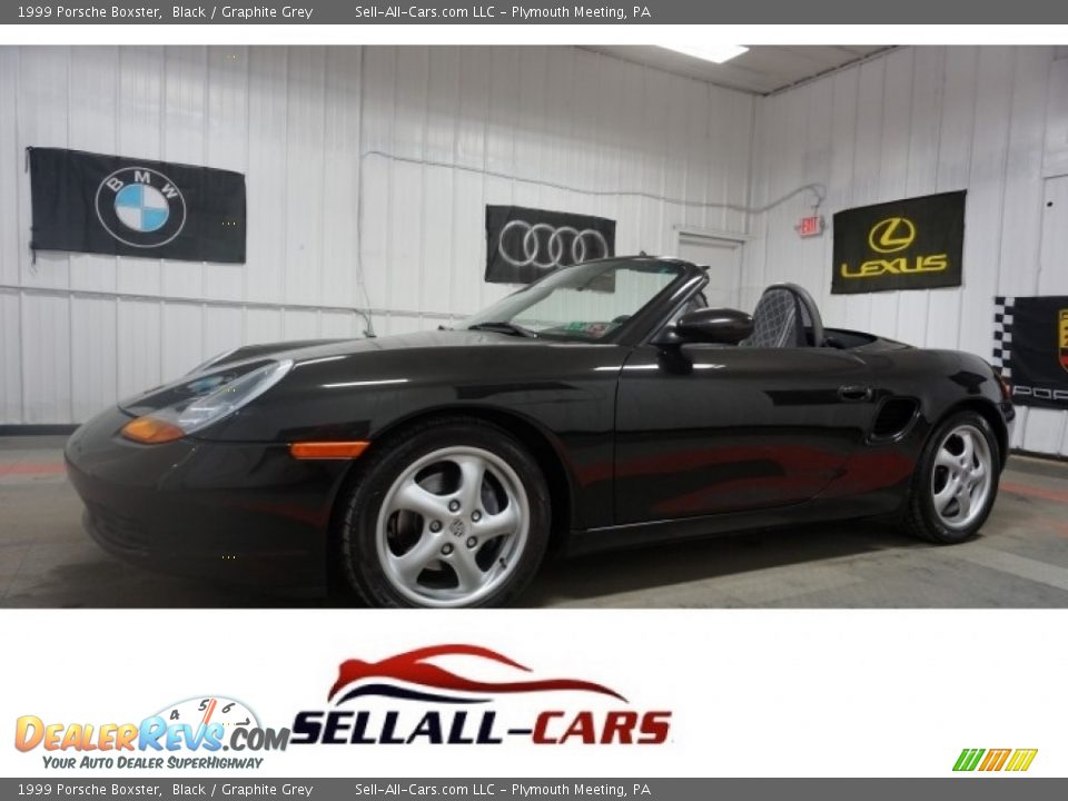 1999 Porsche Boxster Black / Graphite Grey Photo #1