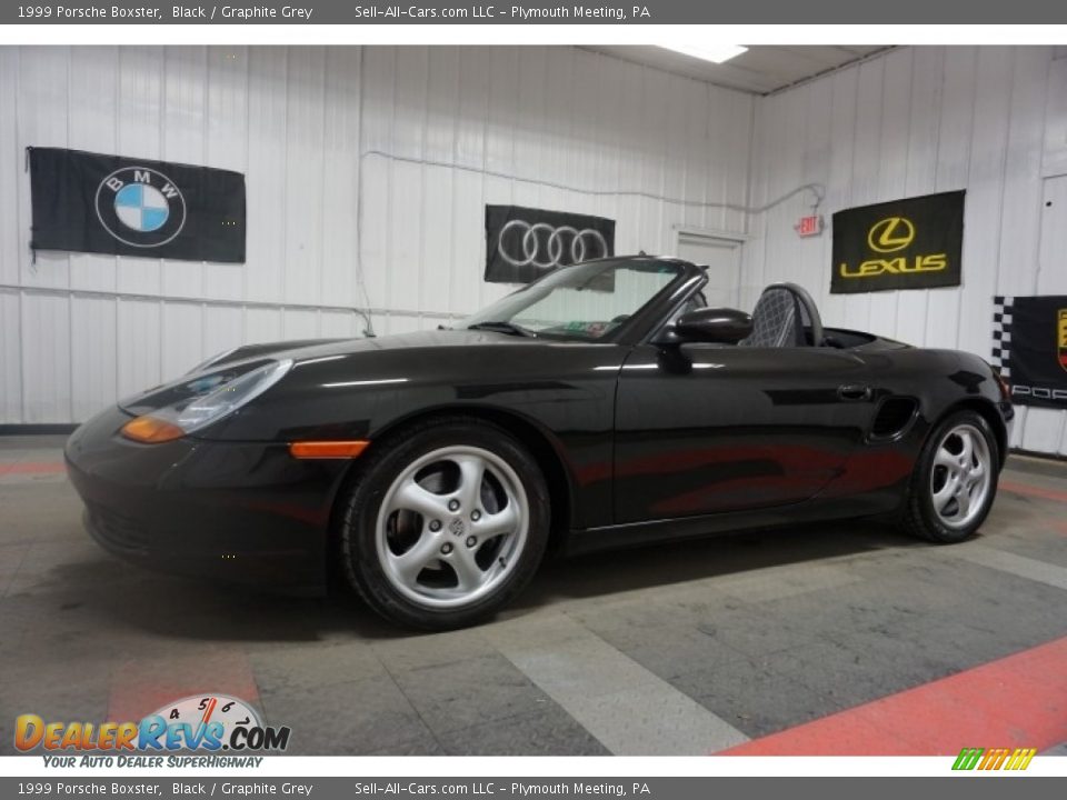 1999 Porsche Boxster Black / Graphite Grey Photo #2
