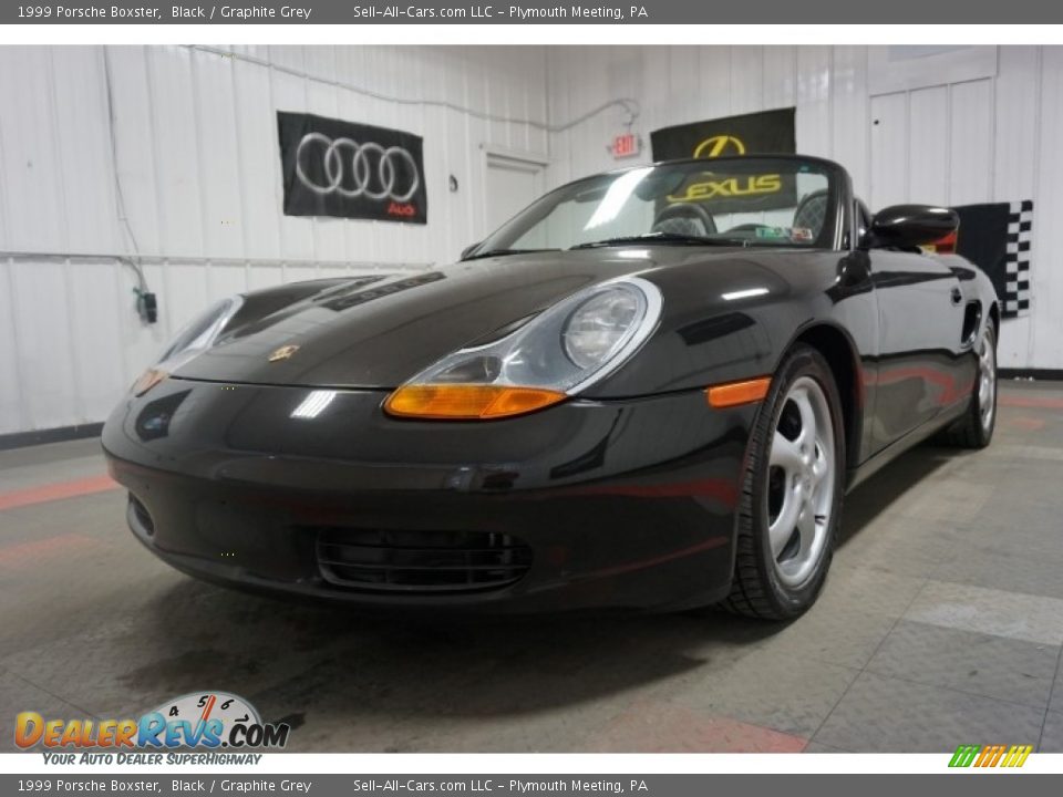 1999 Porsche Boxster Black / Graphite Grey Photo #3