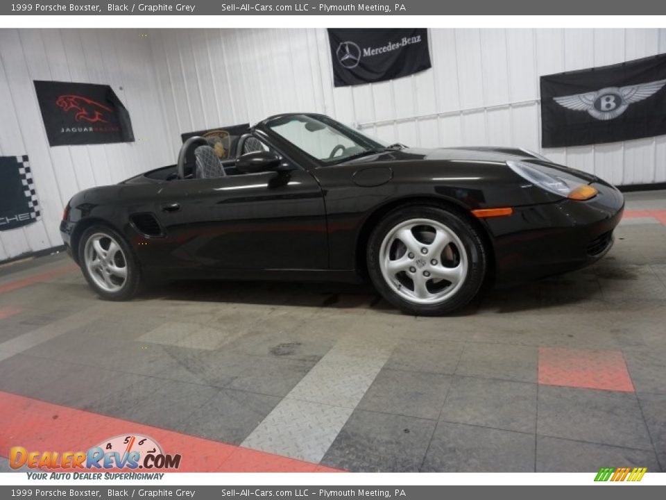 1999 Porsche Boxster Black / Graphite Grey Photo #6