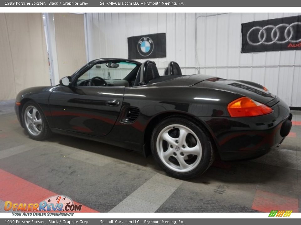 1999 Porsche Boxster Black / Graphite Grey Photo #11