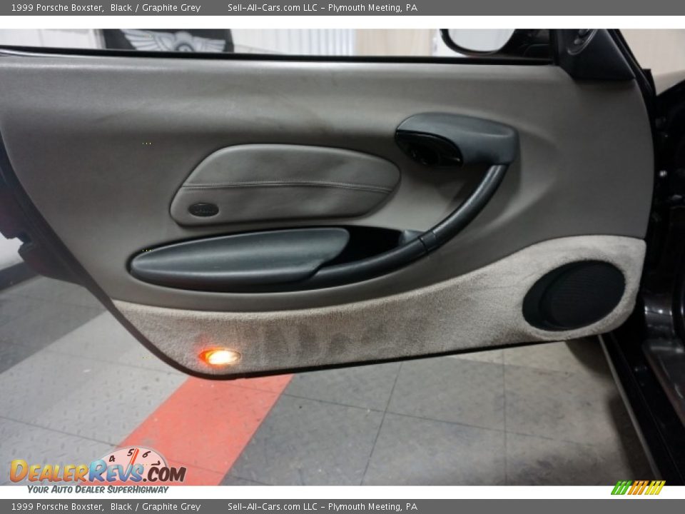 1999 Porsche Boxster Black / Graphite Grey Photo #12