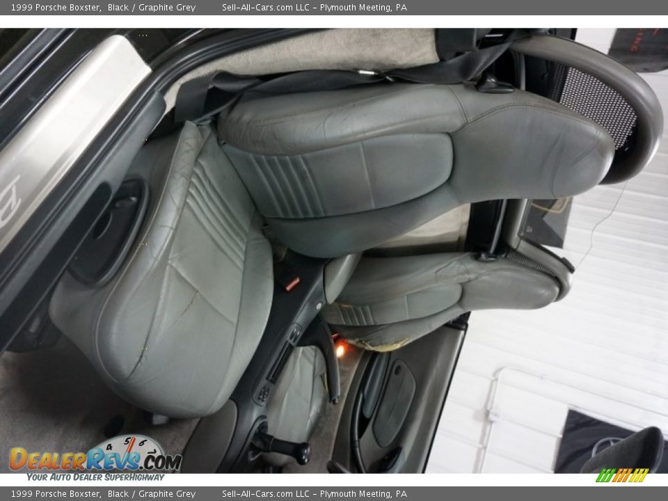 1999 Porsche Boxster Black / Graphite Grey Photo #15