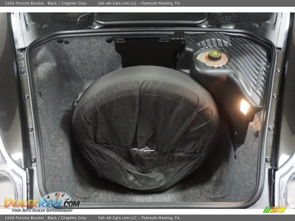 1999 Porsche Boxster Black / Graphite Grey Photo #17