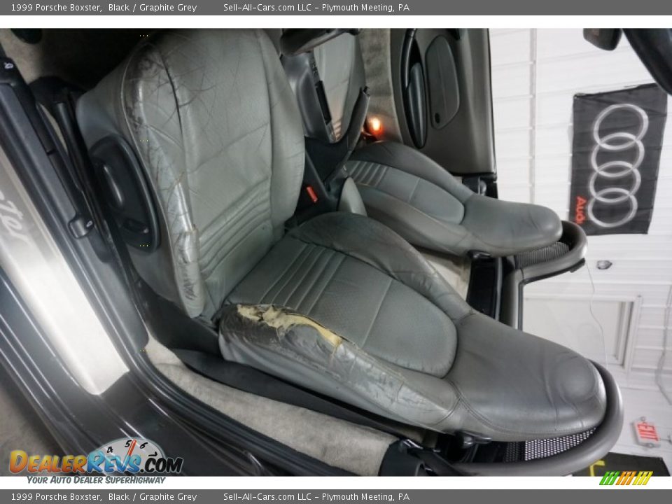 1999 Porsche Boxster Black / Graphite Grey Photo #18