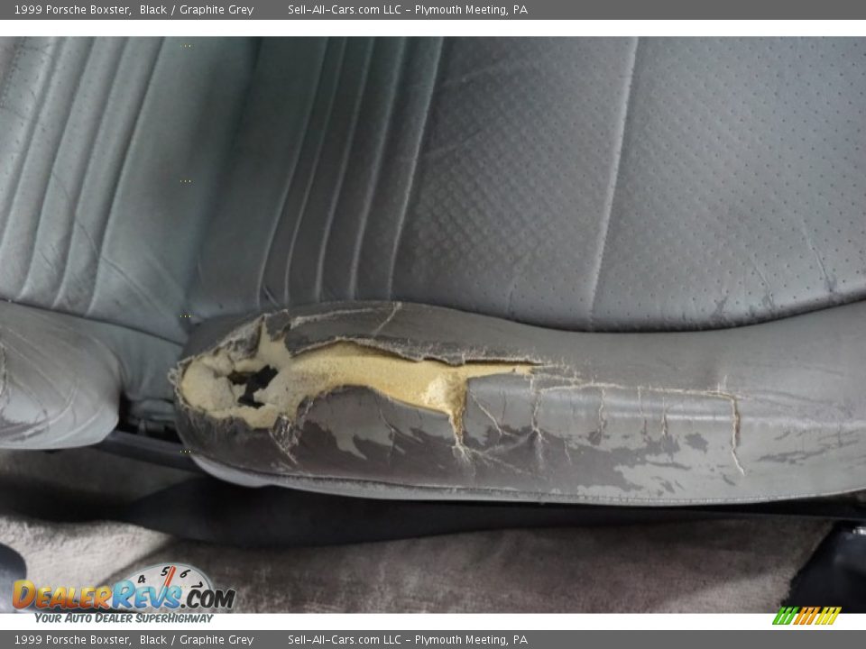 1999 Porsche Boxster Black / Graphite Grey Photo #19