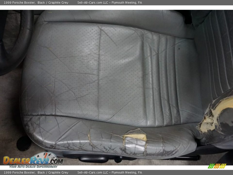 1999 Porsche Boxster Black / Graphite Grey Photo #20