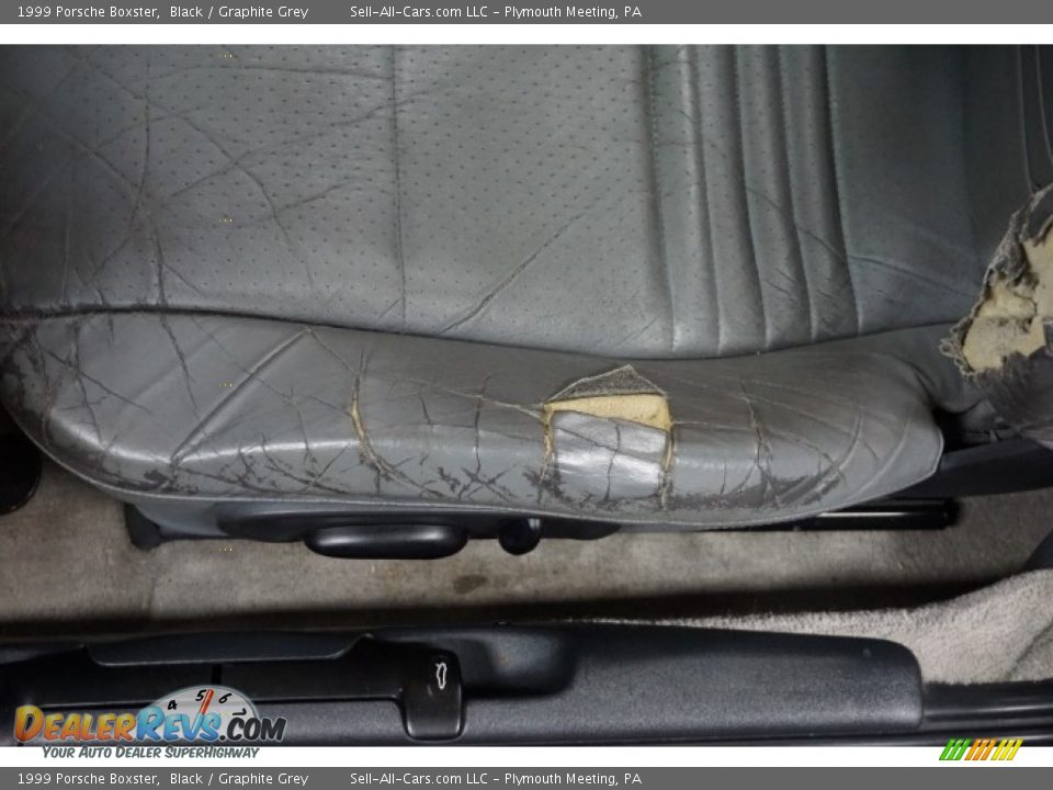 1999 Porsche Boxster Black / Graphite Grey Photo #21