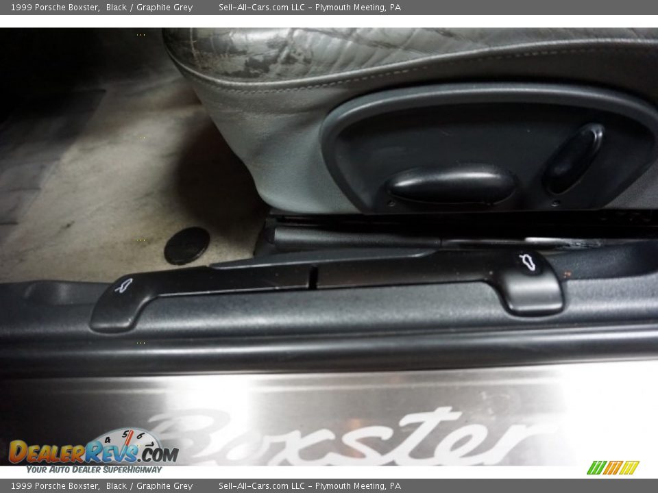 1999 Porsche Boxster Black / Graphite Grey Photo #23
