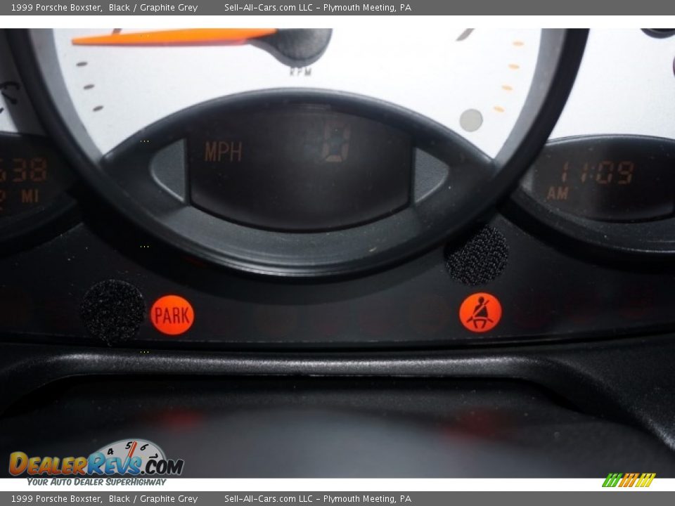 1999 Porsche Boxster Black / Graphite Grey Photo #35
