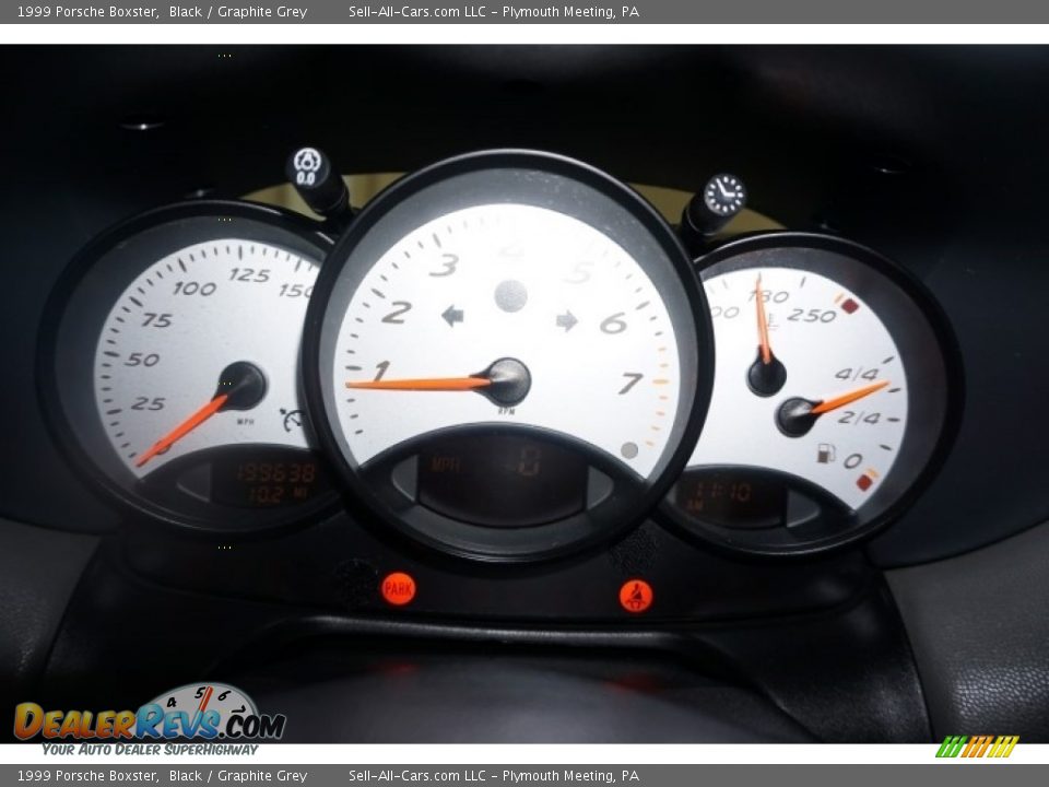1999 Porsche Boxster Black / Graphite Grey Photo #36