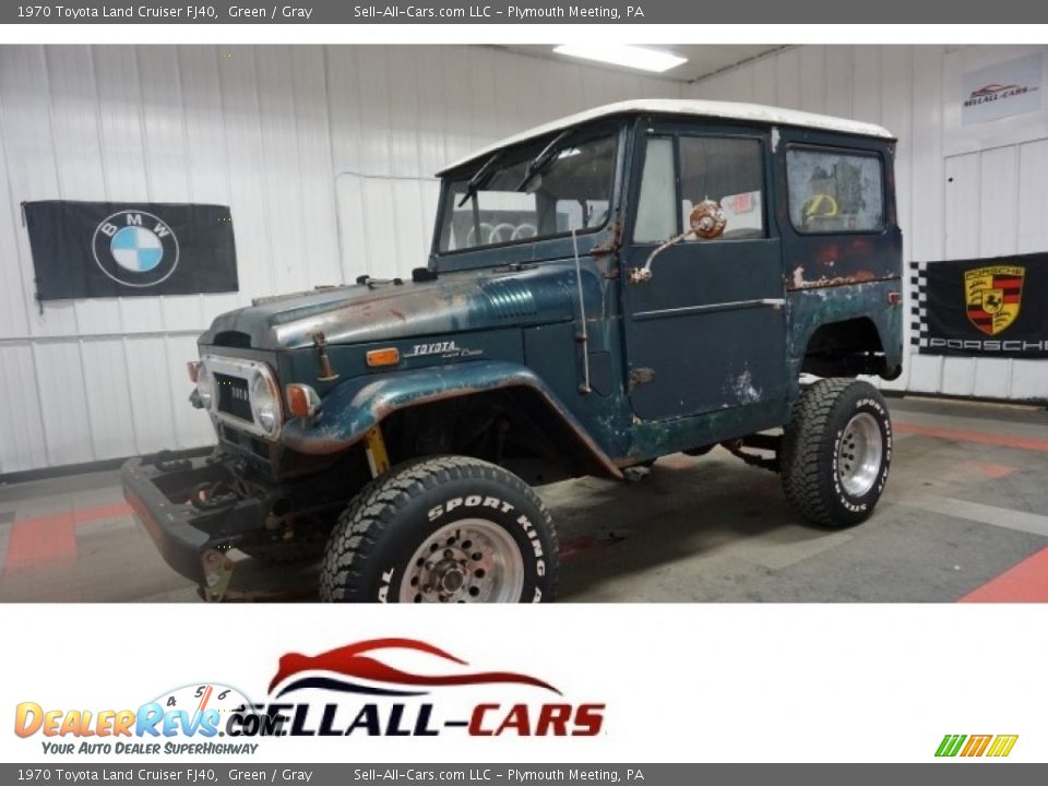 1970 Toyota Land Cruiser FJ40 Green / Gray Photo #1