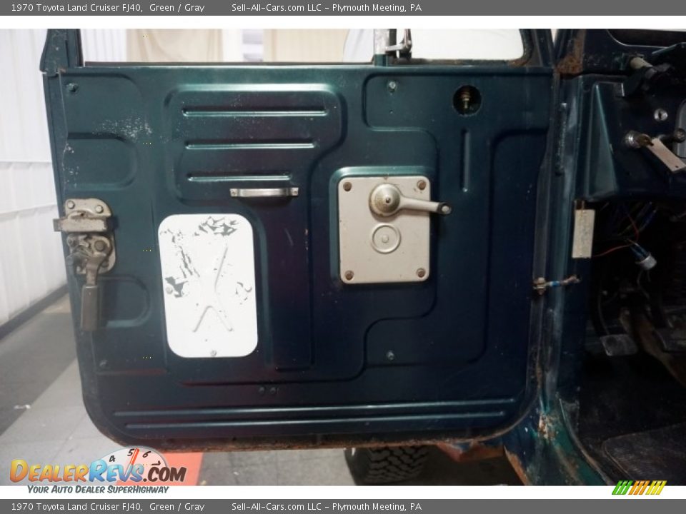 1970 Toyota Land Cruiser FJ40 Green / Gray Photo #12