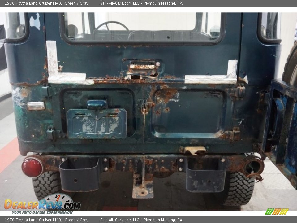 1970 Toyota Land Cruiser FJ40 Green / Gray Photo #18