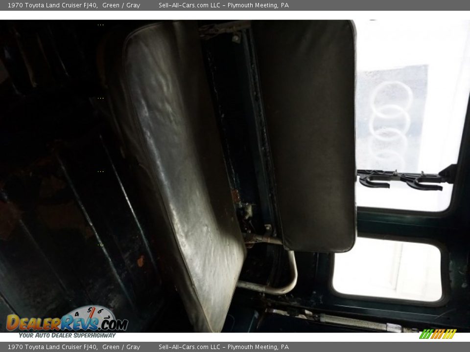 1970 Toyota Land Cruiser FJ40 Green / Gray Photo #19