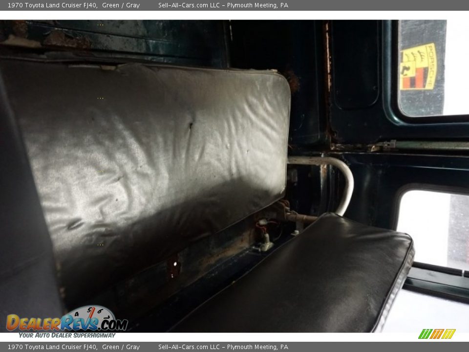 1970 Toyota Land Cruiser FJ40 Green / Gray Photo #20