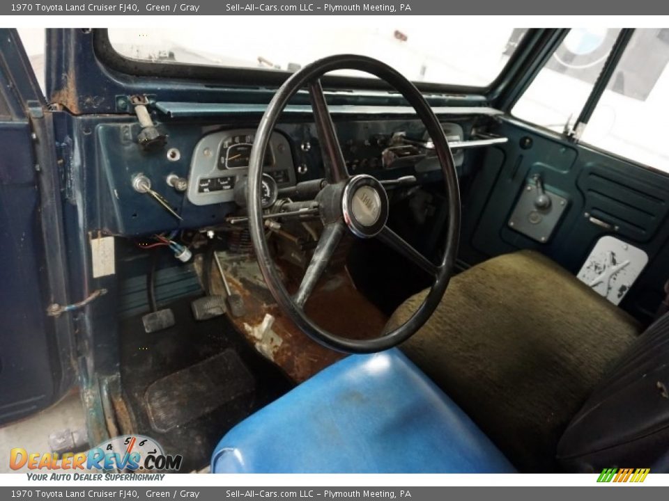 Gray Interior - 1970 Toyota Land Cruiser FJ40 Photo #25