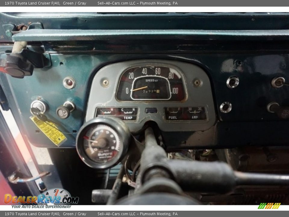 1970 Toyota Land Cruiser FJ40 Gauges Photo #27