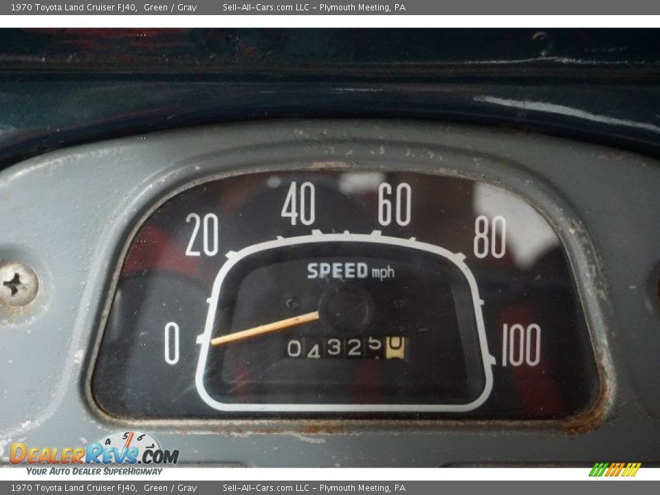 1970 Toyota Land Cruiser FJ40 Gauges Photo #30