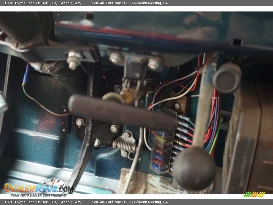 1970 Toyota Land Cruiser FJ40 Green / Gray Photo #33