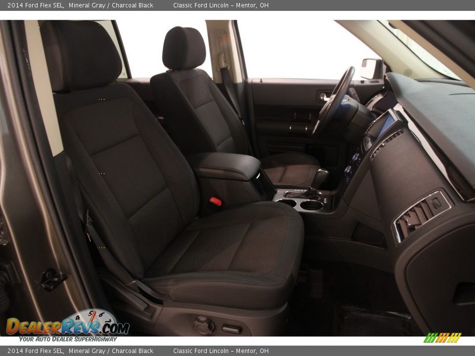 2014 Ford Flex SEL Mineral Gray / Charcoal Black Photo #11