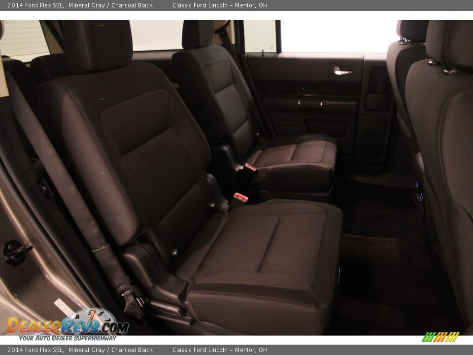 2014 Ford Flex SEL Mineral Gray / Charcoal Black Photo #12