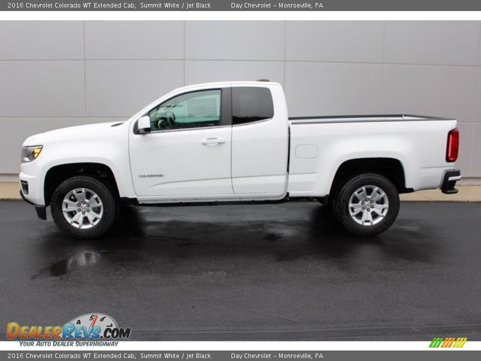 Summit White 2016 Chevrolet Colorado WT Extended Cab Photo #3