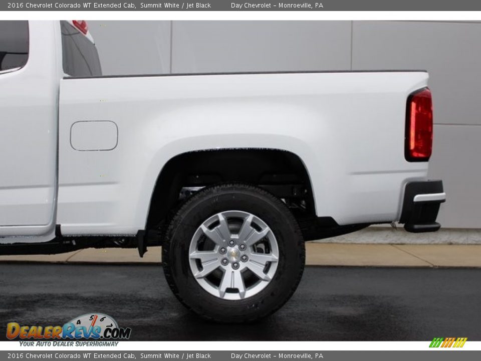 2016 Chevrolet Colorado WT Extended Cab Summit White / Jet Black Photo #4