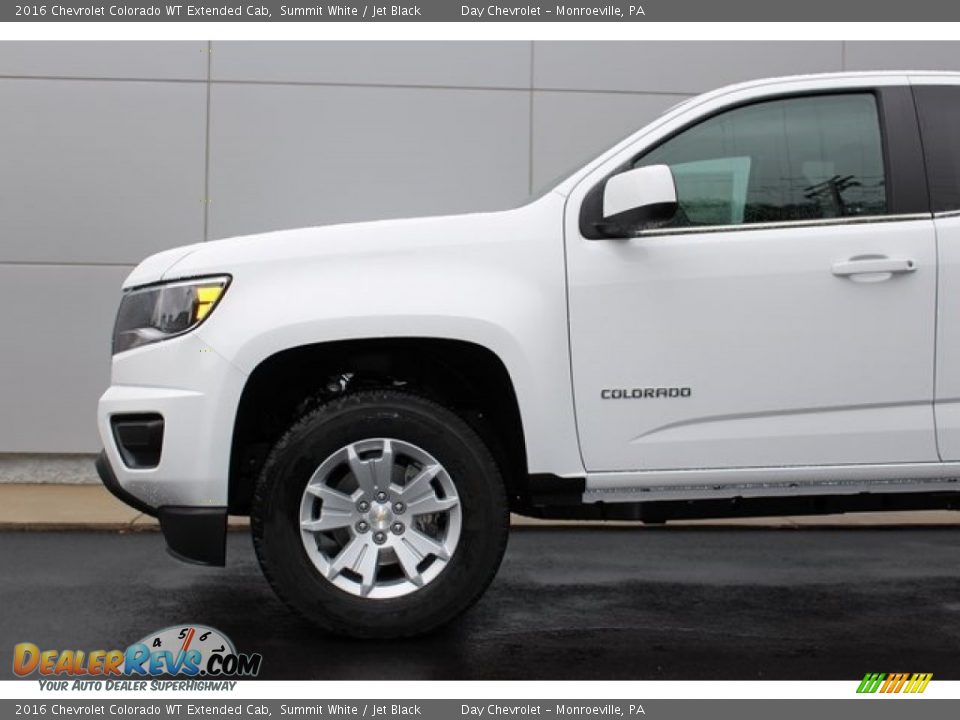 2016 Chevrolet Colorado WT Extended Cab Summit White / Jet Black Photo #6