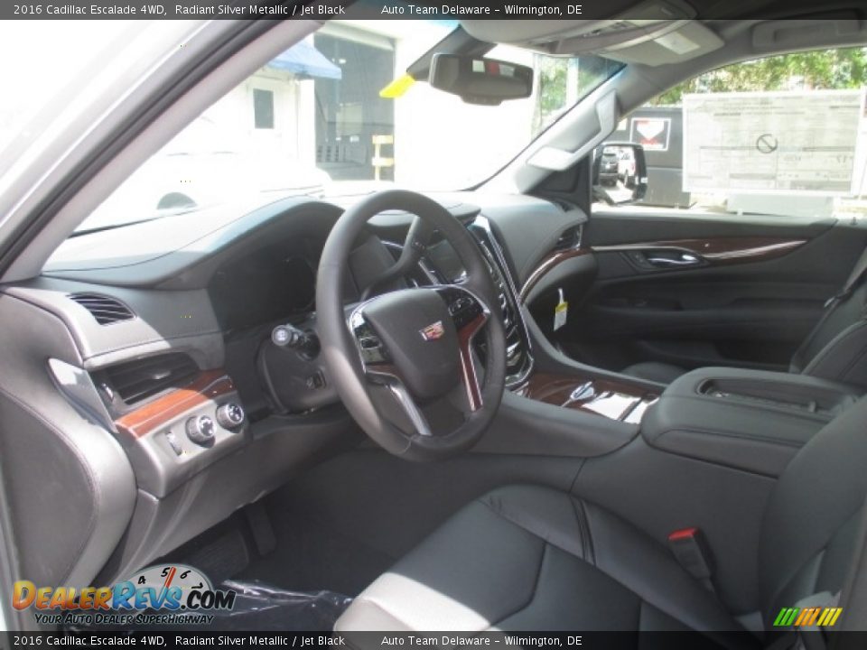 2016 Cadillac Escalade 4WD Radiant Silver Metallic / Jet Black Photo #7