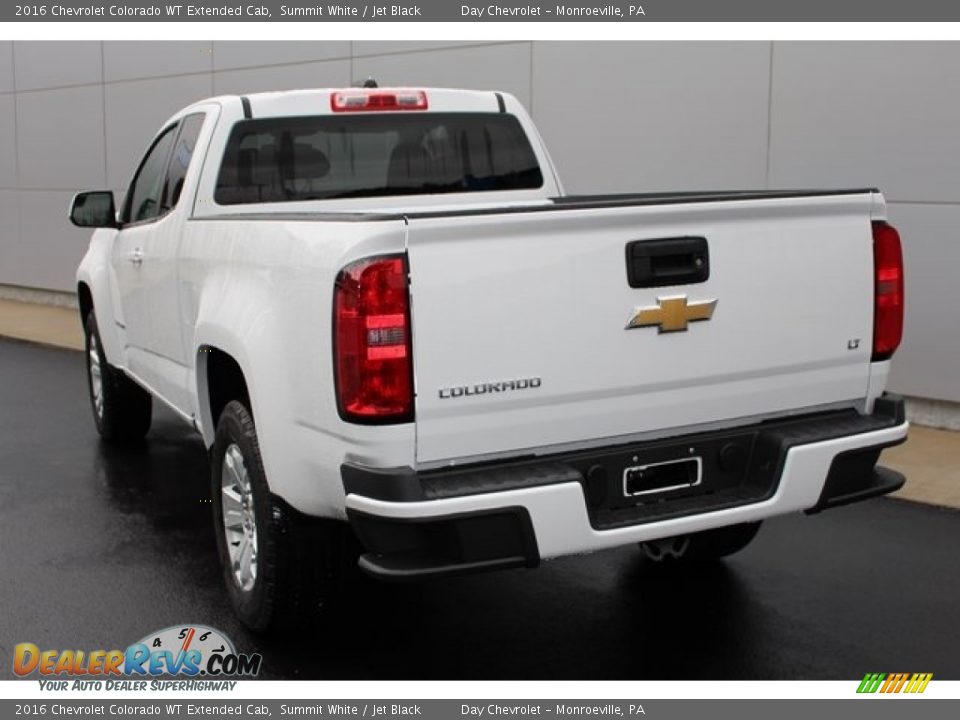 2016 Chevrolet Colorado WT Extended Cab Summit White / Jet Black Photo #7