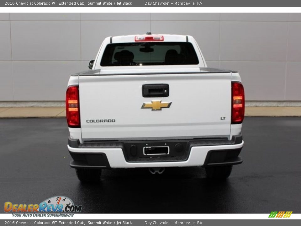 2016 Chevrolet Colorado WT Extended Cab Summit White / Jet Black Photo #8