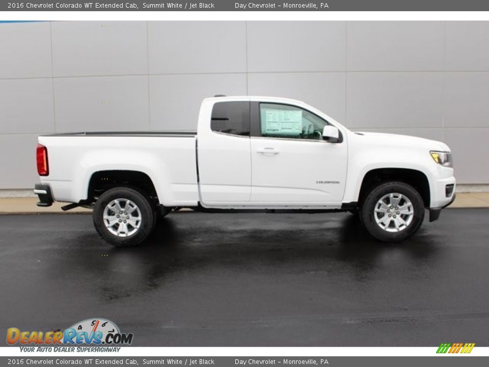 2016 Chevrolet Colorado WT Extended Cab Summit White / Jet Black Photo #13