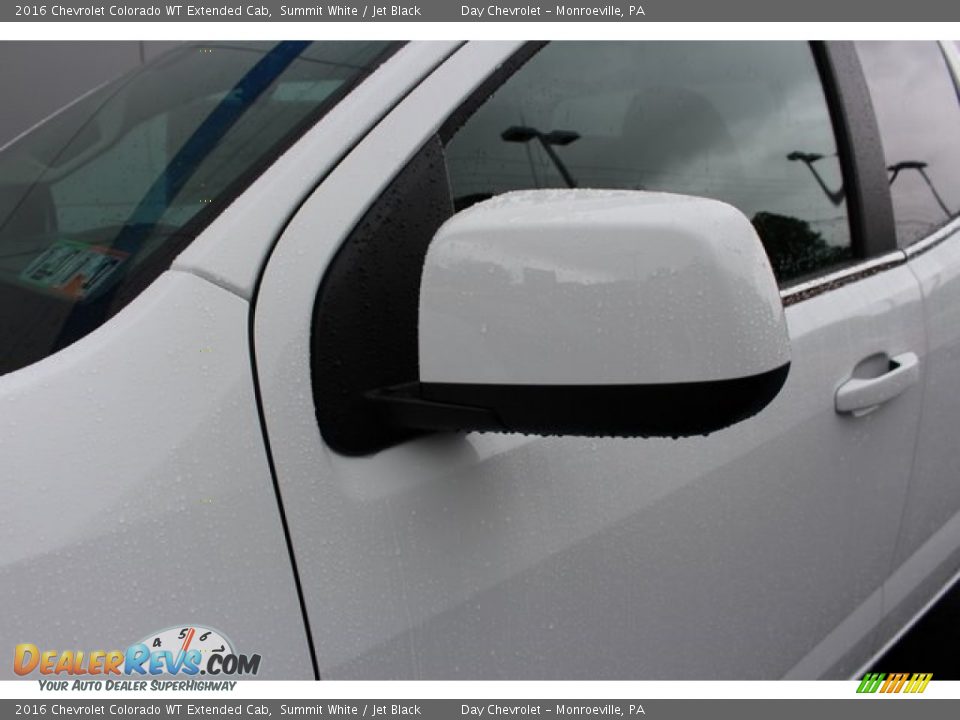2016 Chevrolet Colorado WT Extended Cab Summit White / Jet Black Photo #15