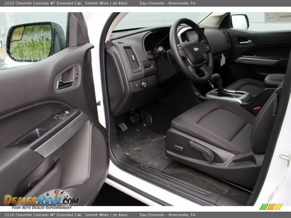2016 Chevrolet Colorado WT Extended Cab Summit White / Jet Black Photo #16