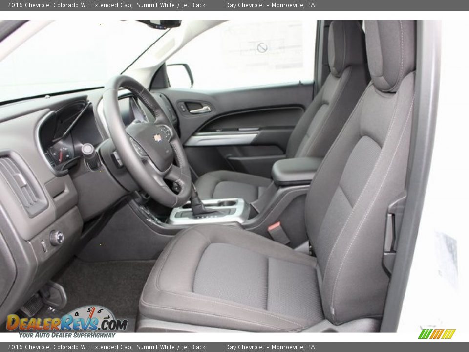 2016 Chevrolet Colorado WT Extended Cab Summit White / Jet Black Photo #17